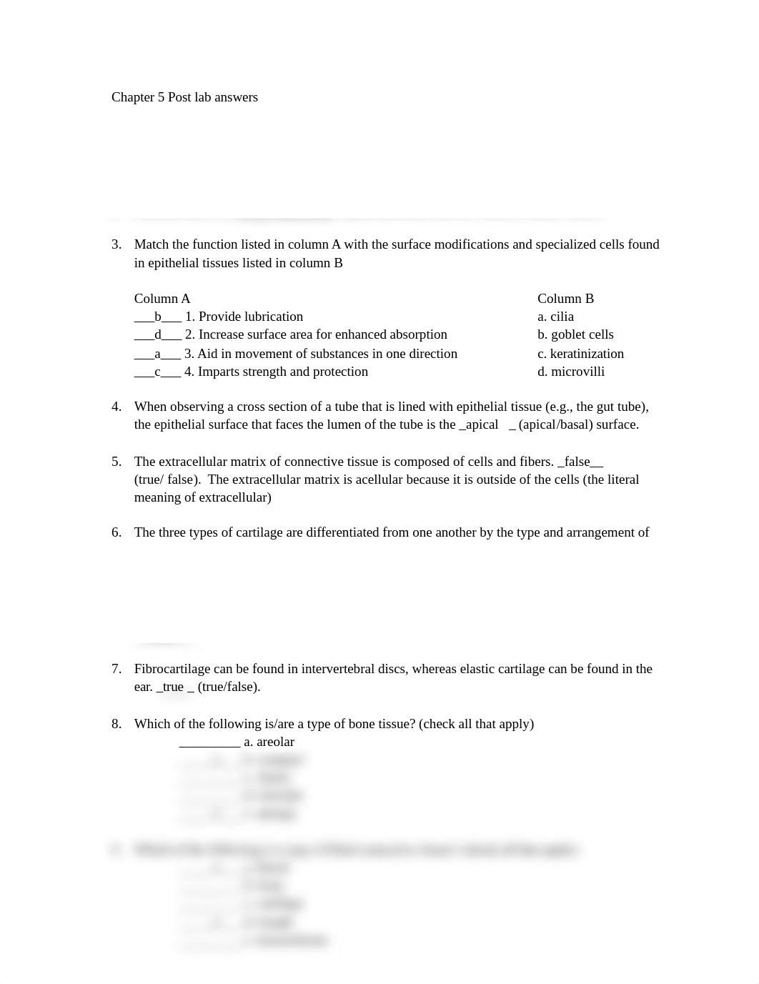 Chapter 5 post lab Answers Histology.docx_dlyr78ocryq_page1