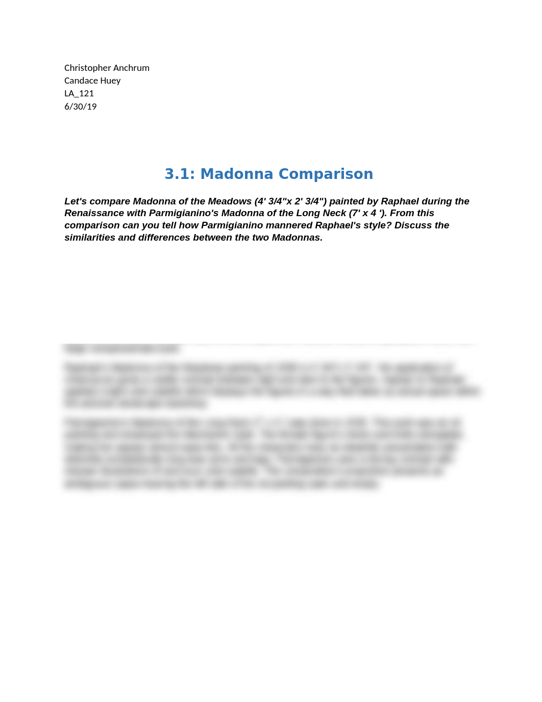 Discussion 3.1 - Madonna Comparison.docx_dlyvvtpgggo_page1