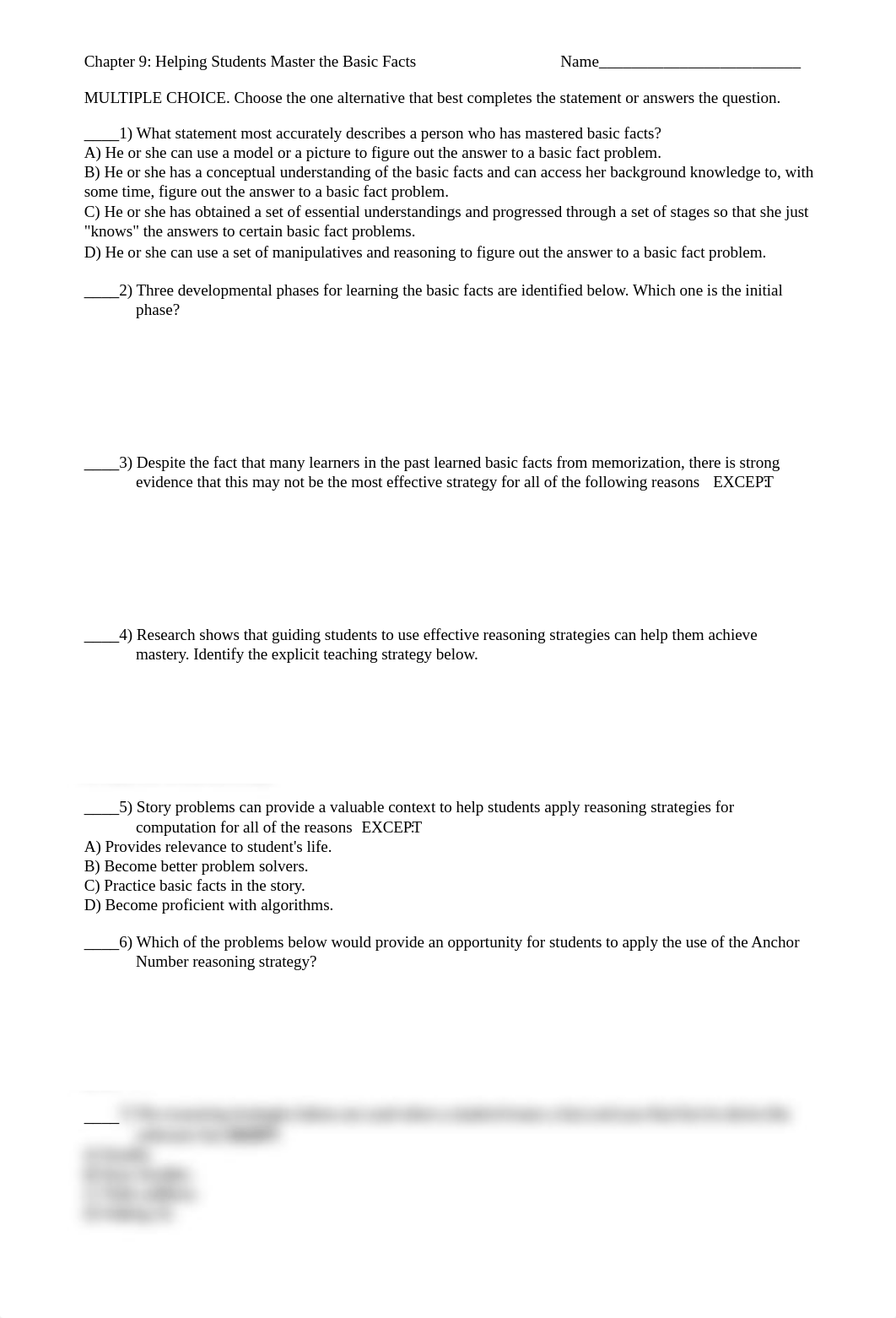 Teaching Math Developmentally-ISBN-13 978-0134802084-Ch.9-Developing Basic Fact Fluency [QUIZ and KE_dlywmpz3ui0_page1