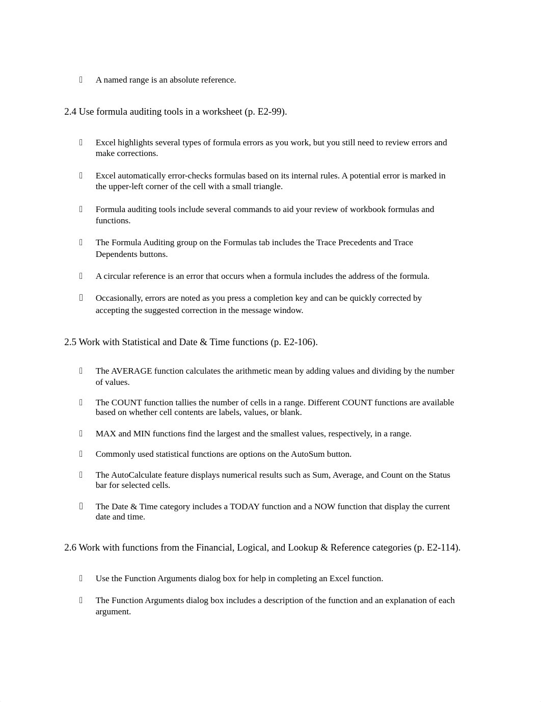 Excel Ch. 2-  Working with Formulas and Functions .docx_dlyz6f0czjn_page2