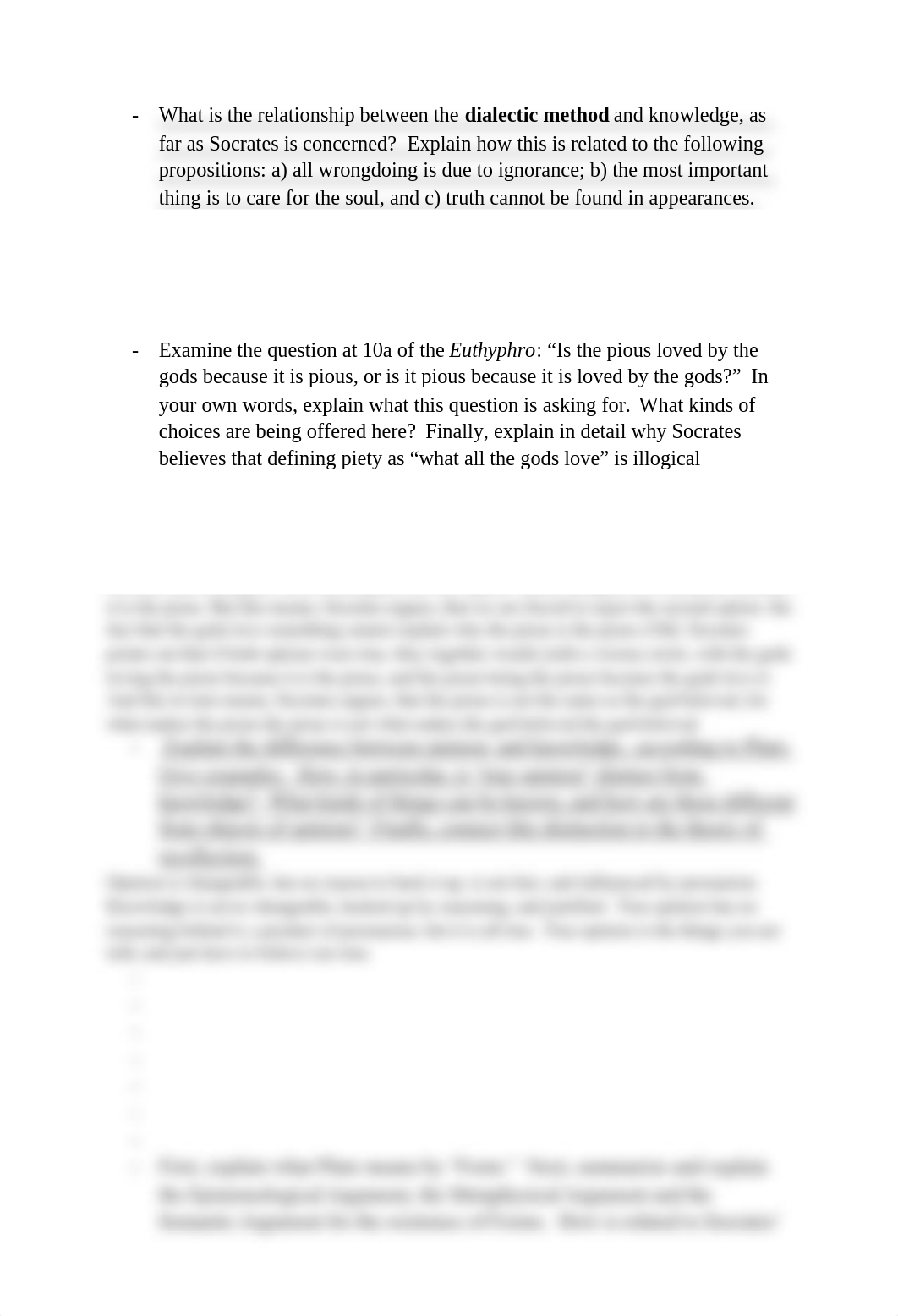 What is the relationship between the dialectic method and knowledge, as far as Socrates is concerned_dlz7d5n3v3x_page1