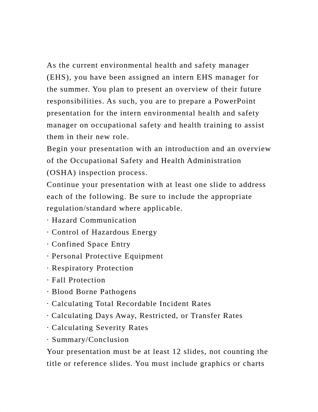 As the current environmental health and safety manager (EHS), you .docx_dm04q928b3q_page2