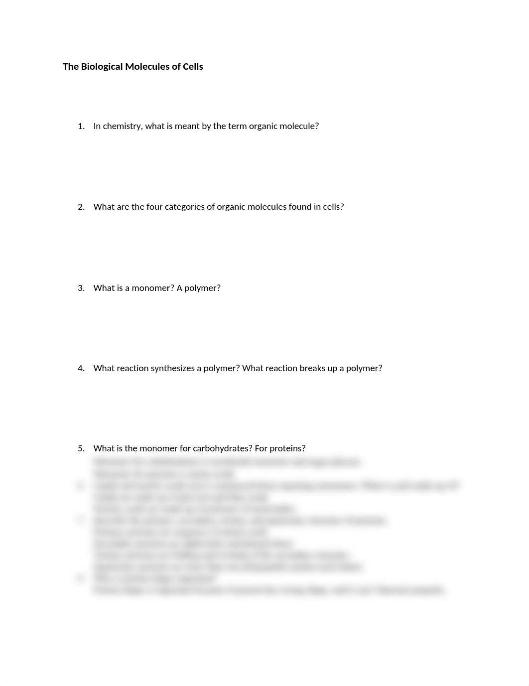 Assignment 1 Biological molecules of cells_dm0fxi0frky_page1