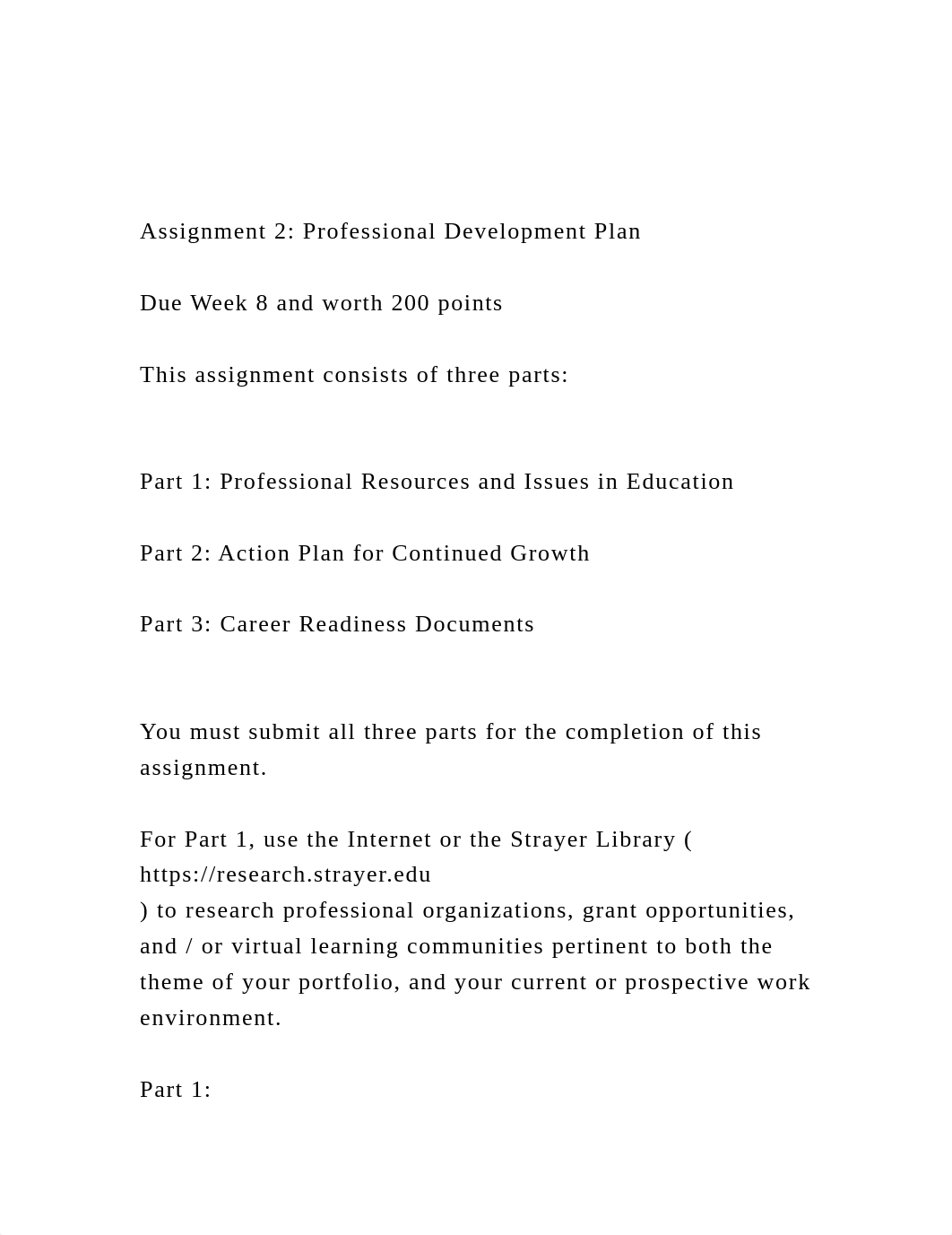 Assignment 2 Professional Development PlanDue Week 8 and wo.docx_dm0n9r1lpy5_page2