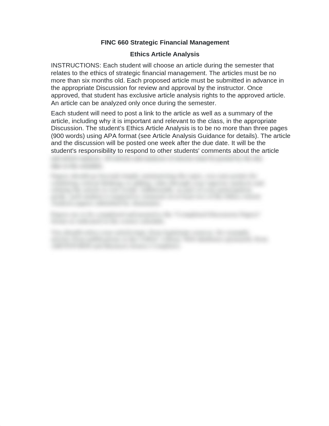 FINC 660 Strategic Financial Management_Ethics Article Analysis Description.docx_dm0qqqv393c_page1