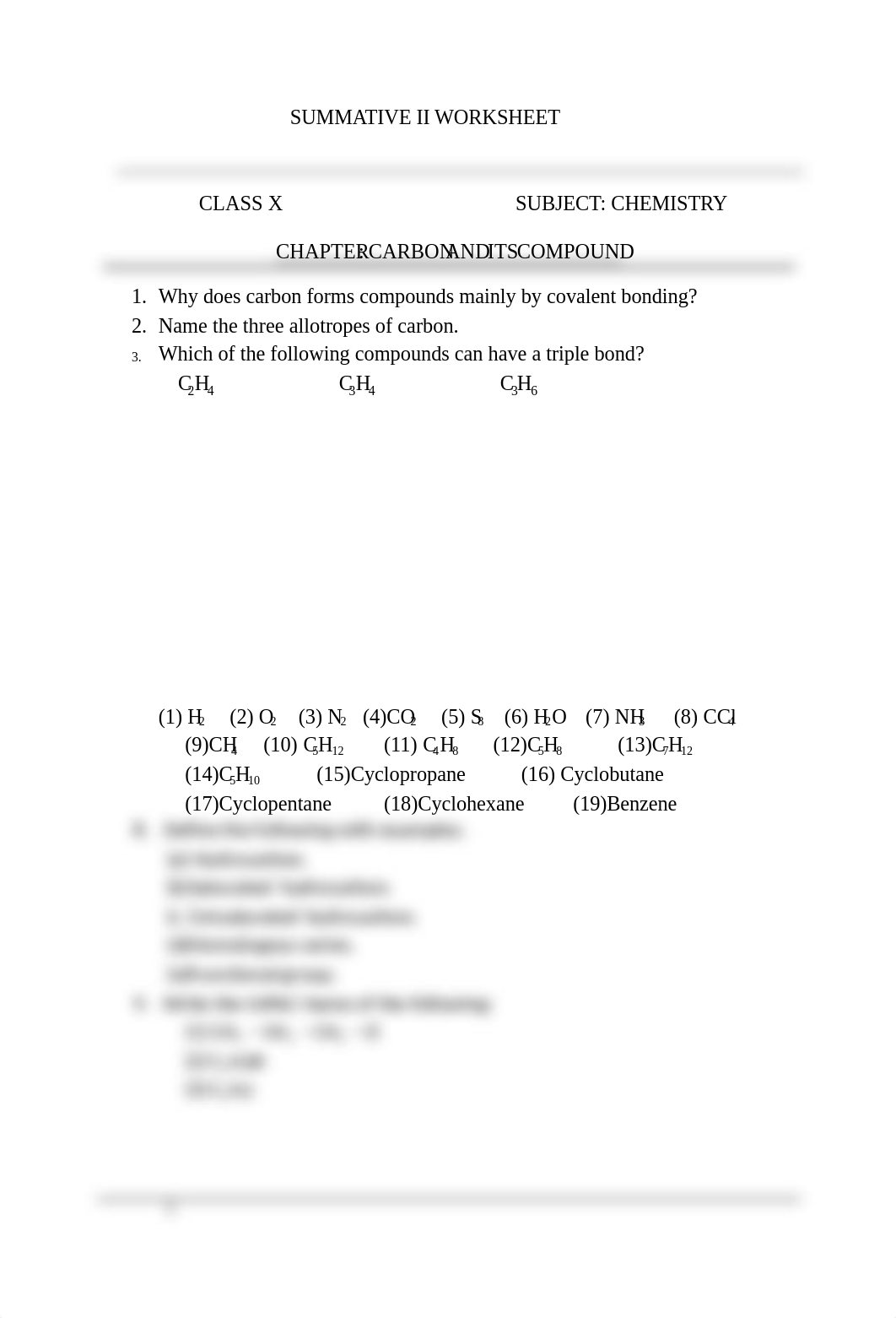 CBSE Class 10 Chemistry Carbon And Its Compound Worksheet Set A.docx_dm0z63x4qd0_page1