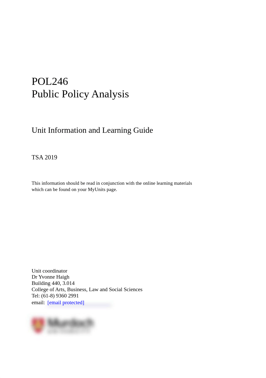 POL246 TSA 19 Study Guide.pdf_dm10sh3lv5q_page1