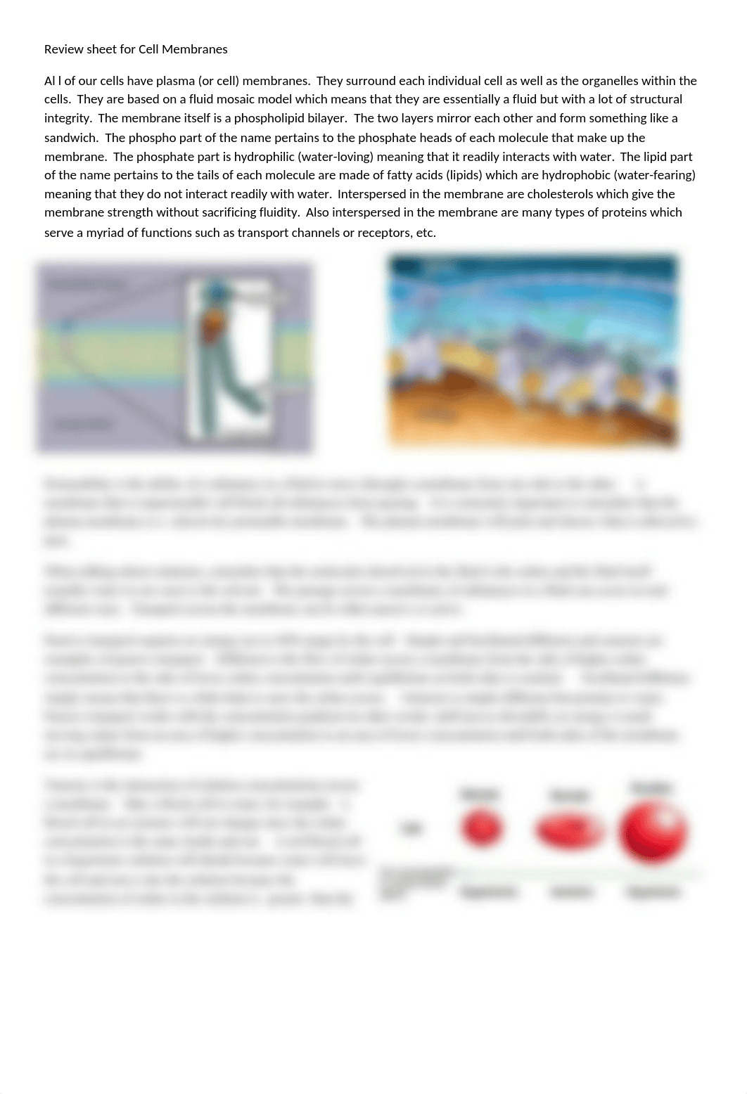 Cell Membranes and Cell Transport Reveiw sheet.docx_dm1bn8jsp5e_page1