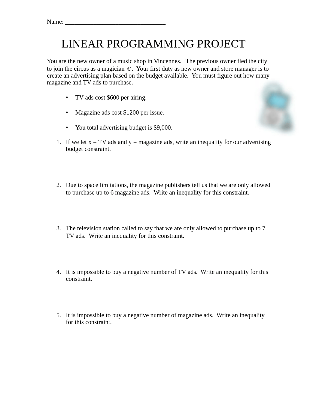 MATH 103 Chapter 6 Project - LP 1.pdf_dm1ndzzgh4r_page1