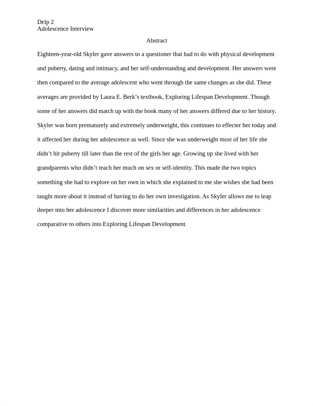 Delp, Faith, Adolescent Interview Paper.docx_dm1o5bada3h_page2