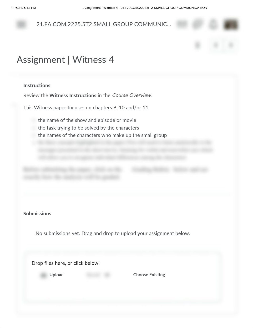 Assignment _ Witness 4 - 21.FA.COM.2225.5T2 SMALL GROUP COMMUNICATION.pdf_dm1qtwfwuga_page1