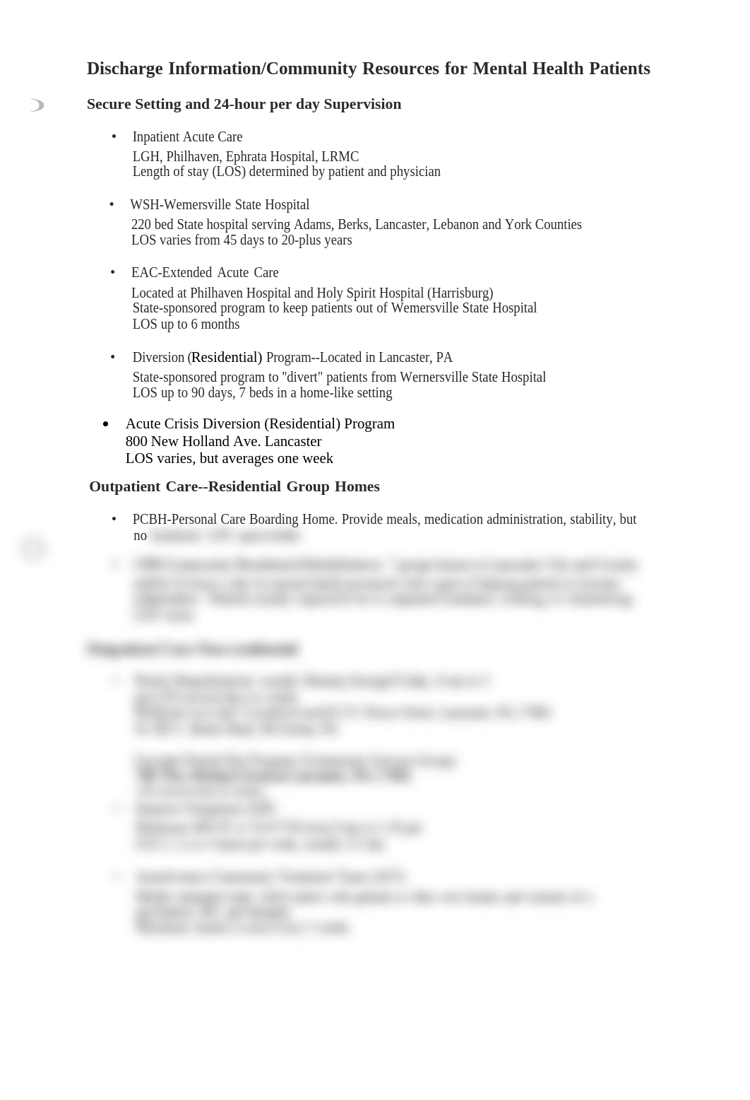 Discharge Information and Community Resources for Mental Health Patients.docx_dm209wimeki_page1