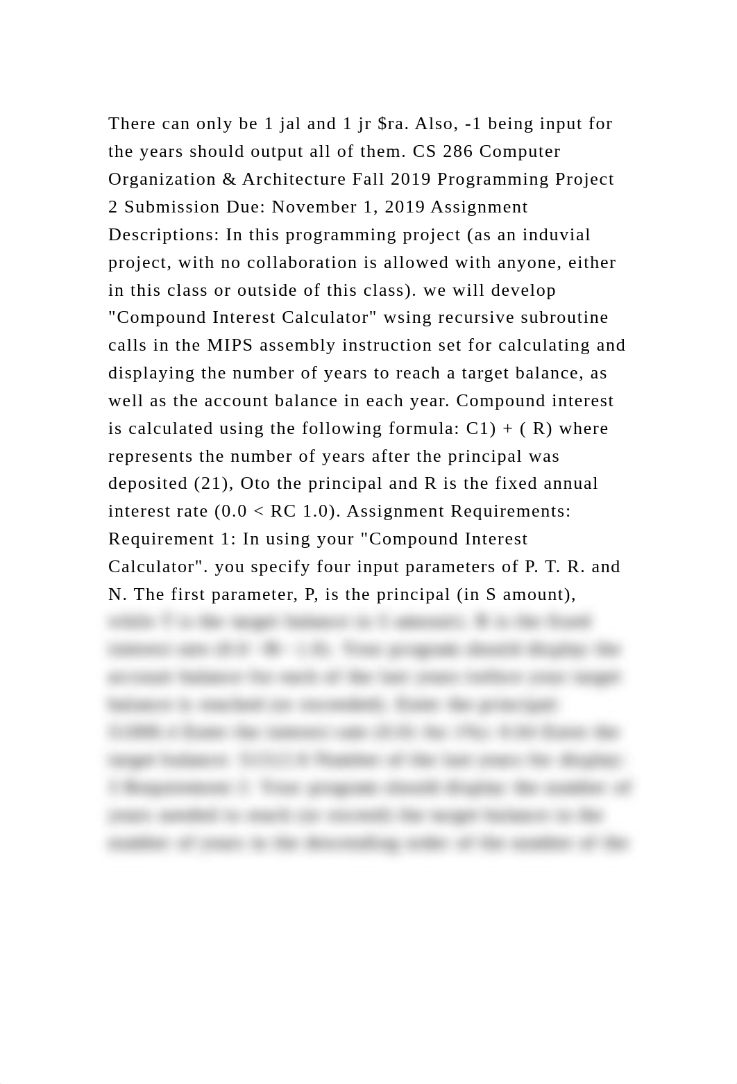 There can only be 1 jal and 1 jr $ra. Also, -1 being input for the y.docx_dm2arjgbvhi_page2