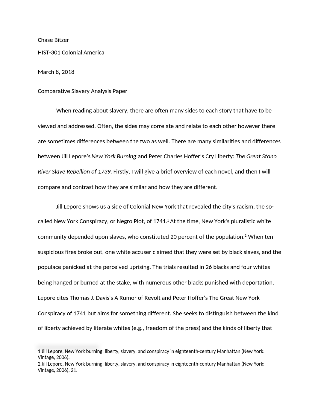 Comparative Slavery Analysis Paper.docx_dm2dkhfe4pg_page1