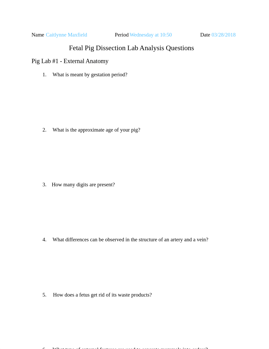 Fetal Pig Dissection Questions.pdf_dm2gzu5hodf_page1