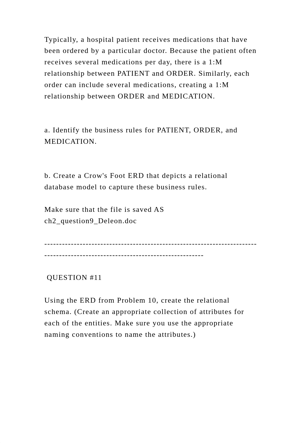 QUESTION #2Given the business rule(s) you wrote in Problem 1, cr.docx_dm2jnv2ah3t_page5