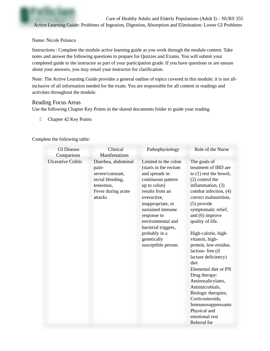 Active Learning Guide - Problems of Ingestion, Digestion, Absorption and Elimination - Lower GI Prob_dm2ocy0tvnv_page1