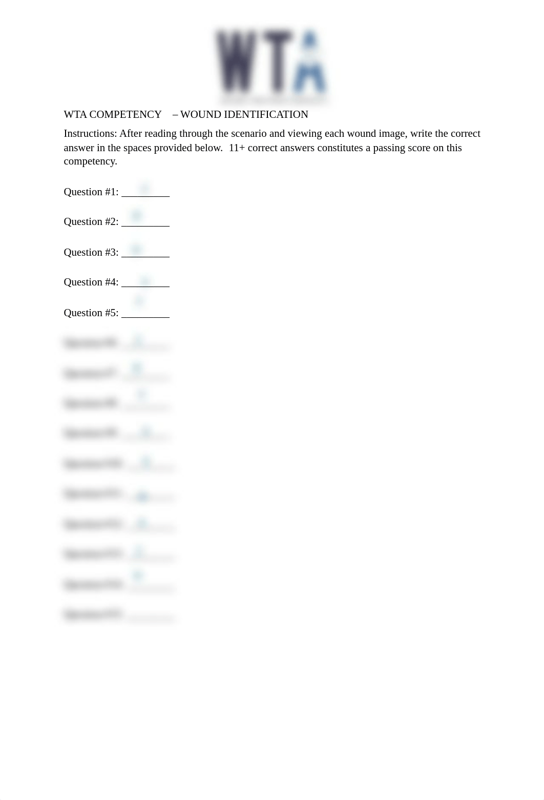 Wound ID Comp Answer Sheet.pdf_dm2p2veod0o_page1