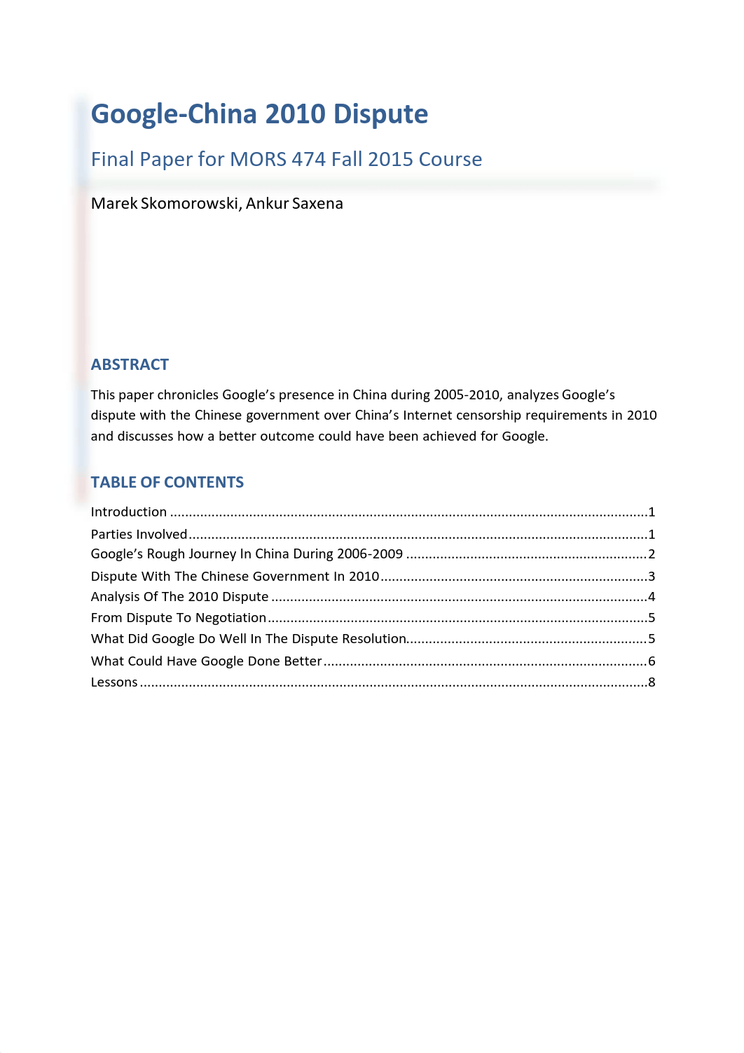 Google China Case - summary.pdf_dm2p5abh9v1_page1