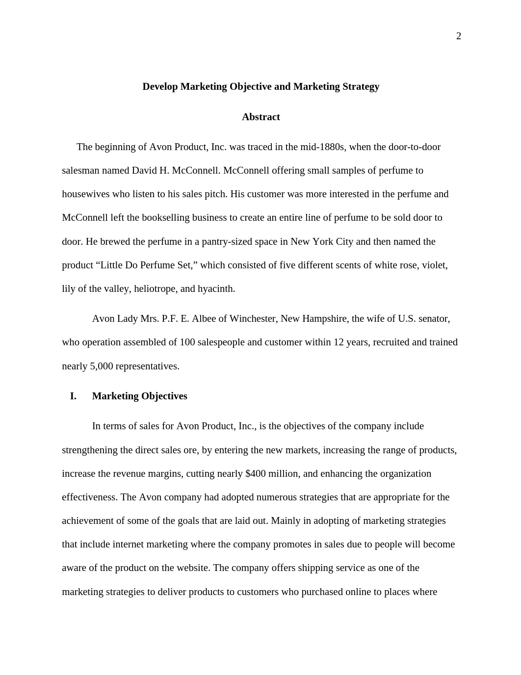 Week 6 DEVELOP MARKETING OBJECTIVE AND MARKETING STRATEGY.docx_dm2sbooxnv5_page2