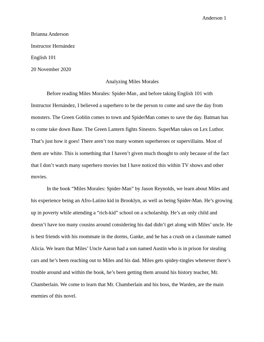 ENGL101-Miles Morales Peer Review.pdf_dm2shya2xqi_page1