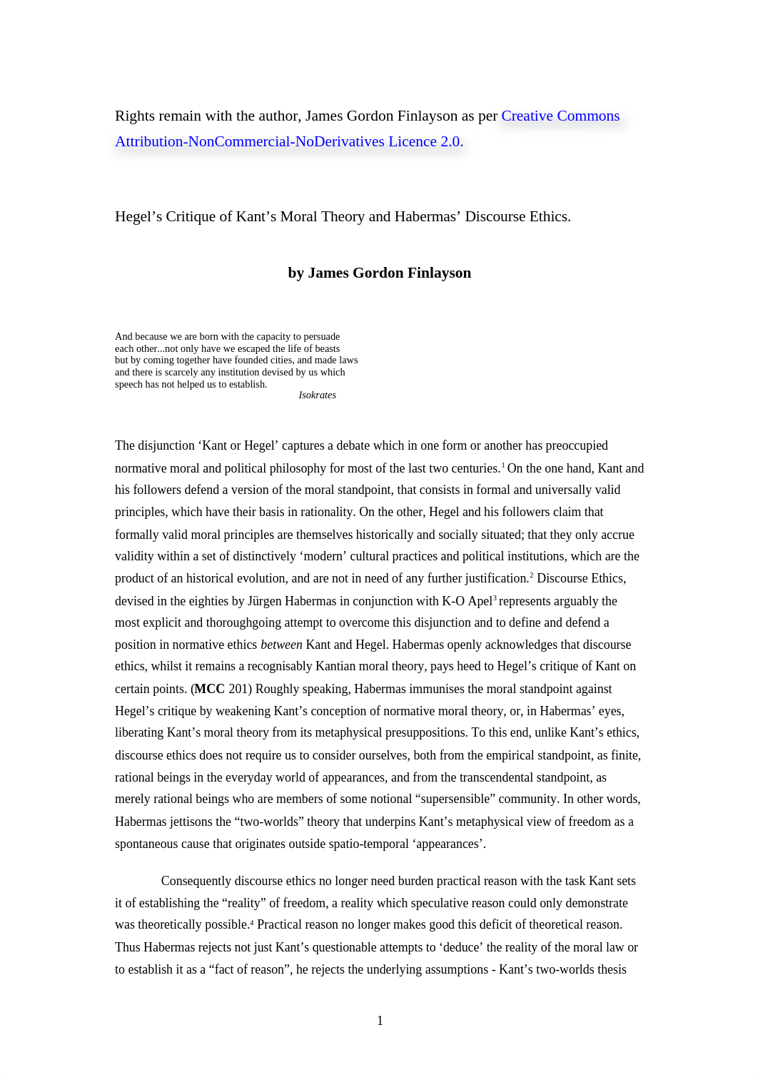 Finlayson - Hegel's Critique of Kant's Moral Theory and Habermas' Discourse Ethics_dm2ujfofxrs_page1