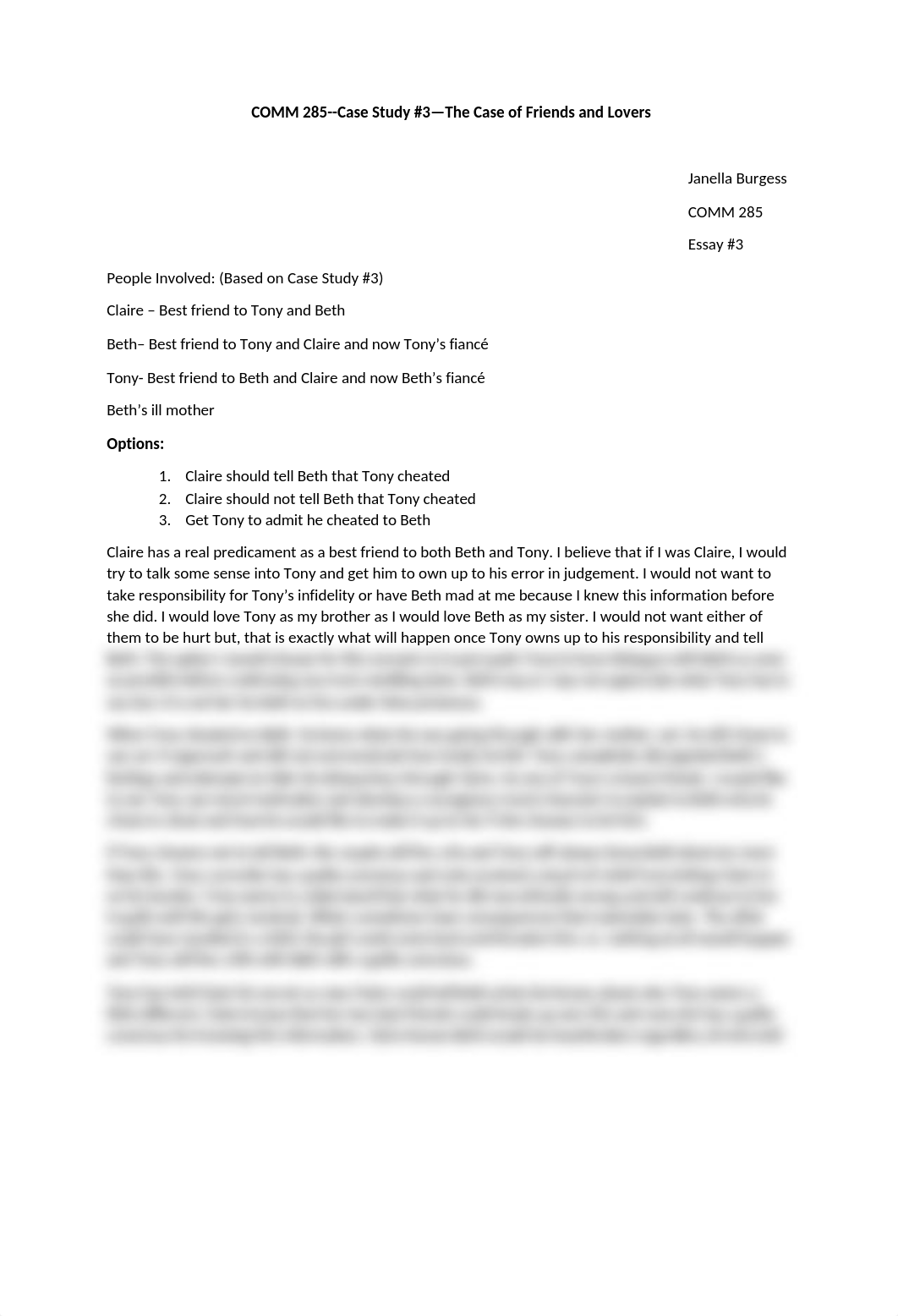 COMM 285--Case Study #3—The Case of Friends and Lovers.docx_dm2varvmosj_page1