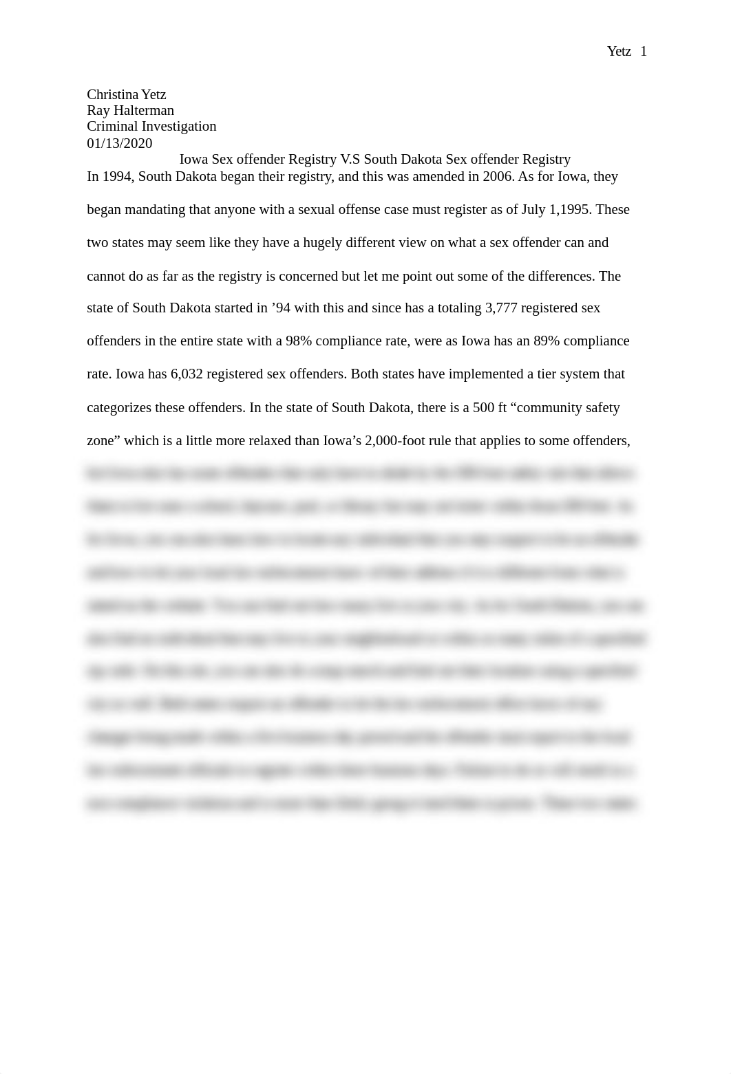 Iowa Sex offender Registry V.S Dakota Sex offender Registry.docx_dm2vn9mwlwg_page1