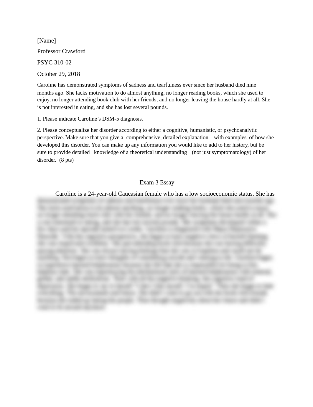 Psyc Disorders Exam 3 Essay.docx_dm31vgwtkl4_page1