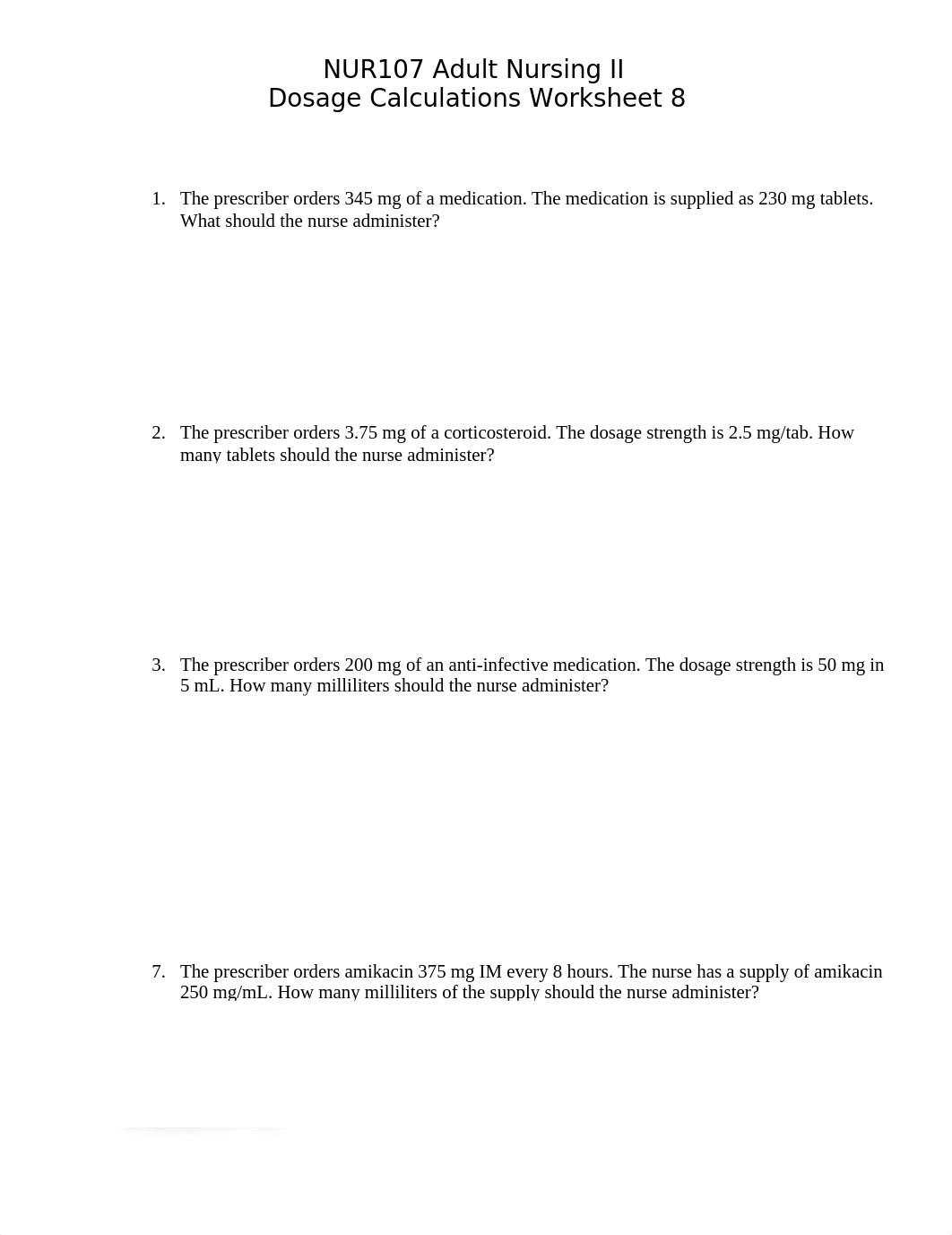 Centrella AH2 Jan 2021 Dosage Calculations Week 8 (1).docx_dm3fdxska6l_page1