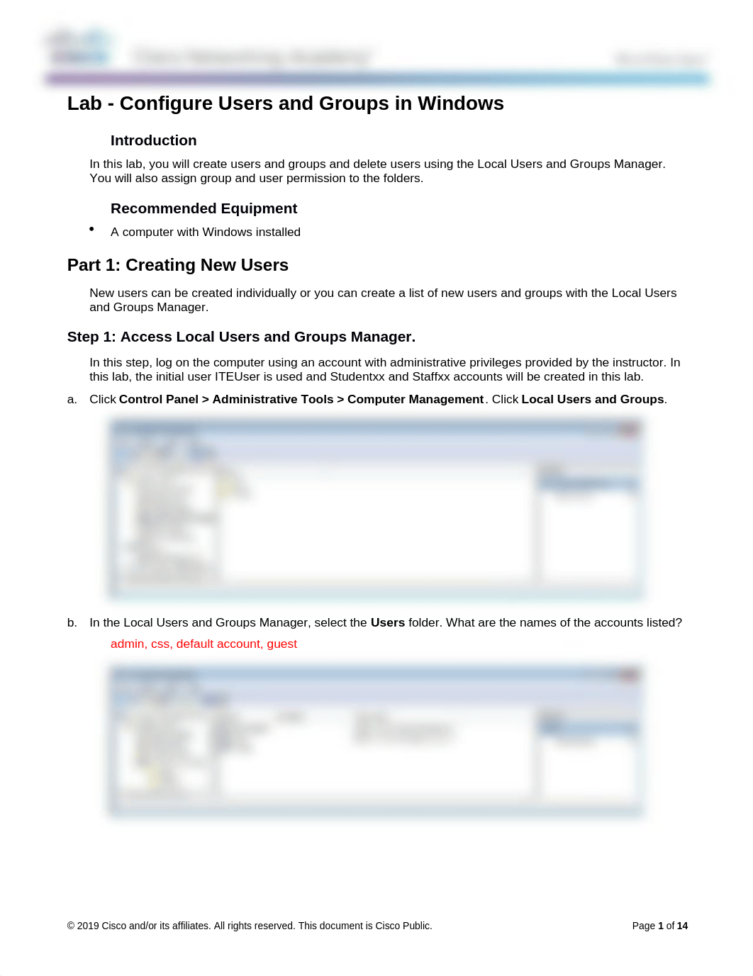 12.3.1.9 Lab - Configure Users and Groups in Windows-1 manny.docx_dm3mvmev5cs_page1