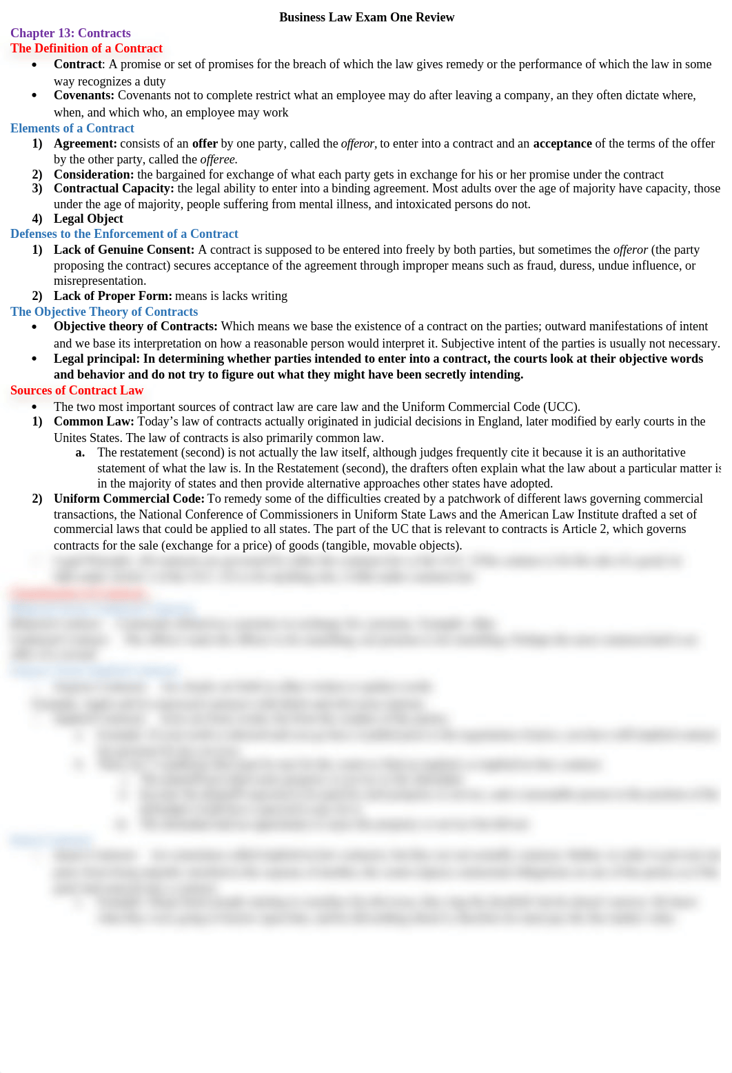 Business Law Exam One Review_dm3nlq9qtxb_page1