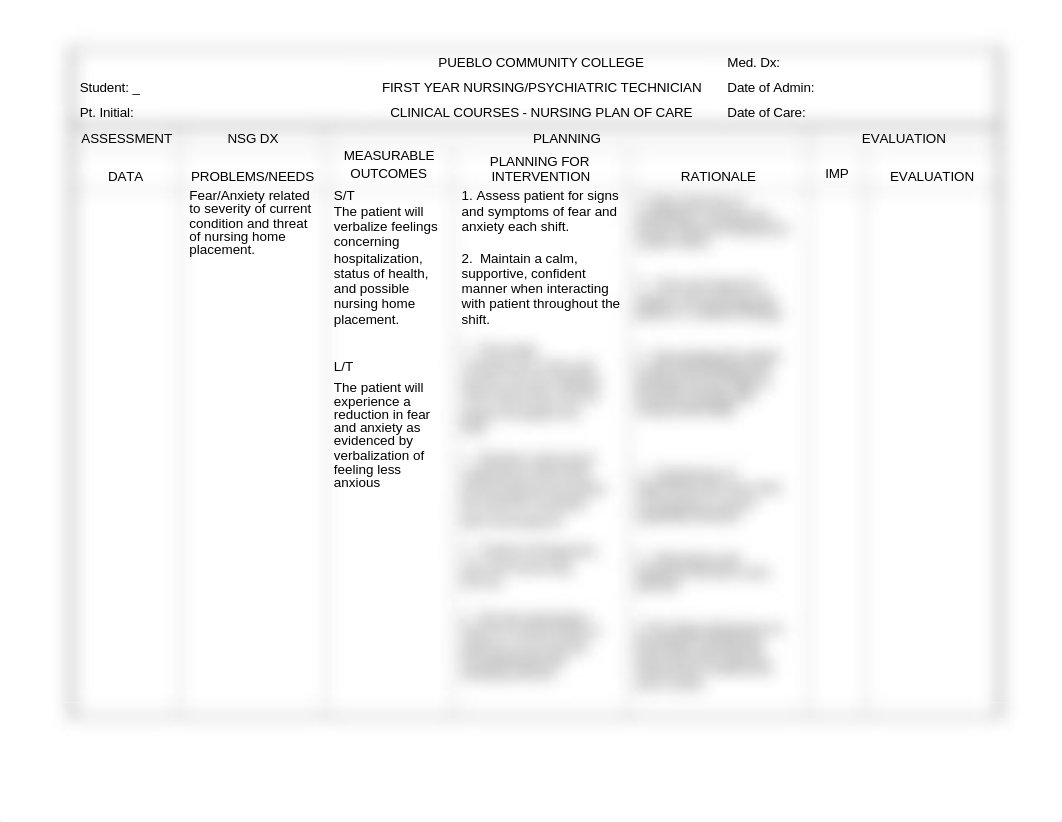 care plan fear and anxiety_dm3x9jre6j8_page1