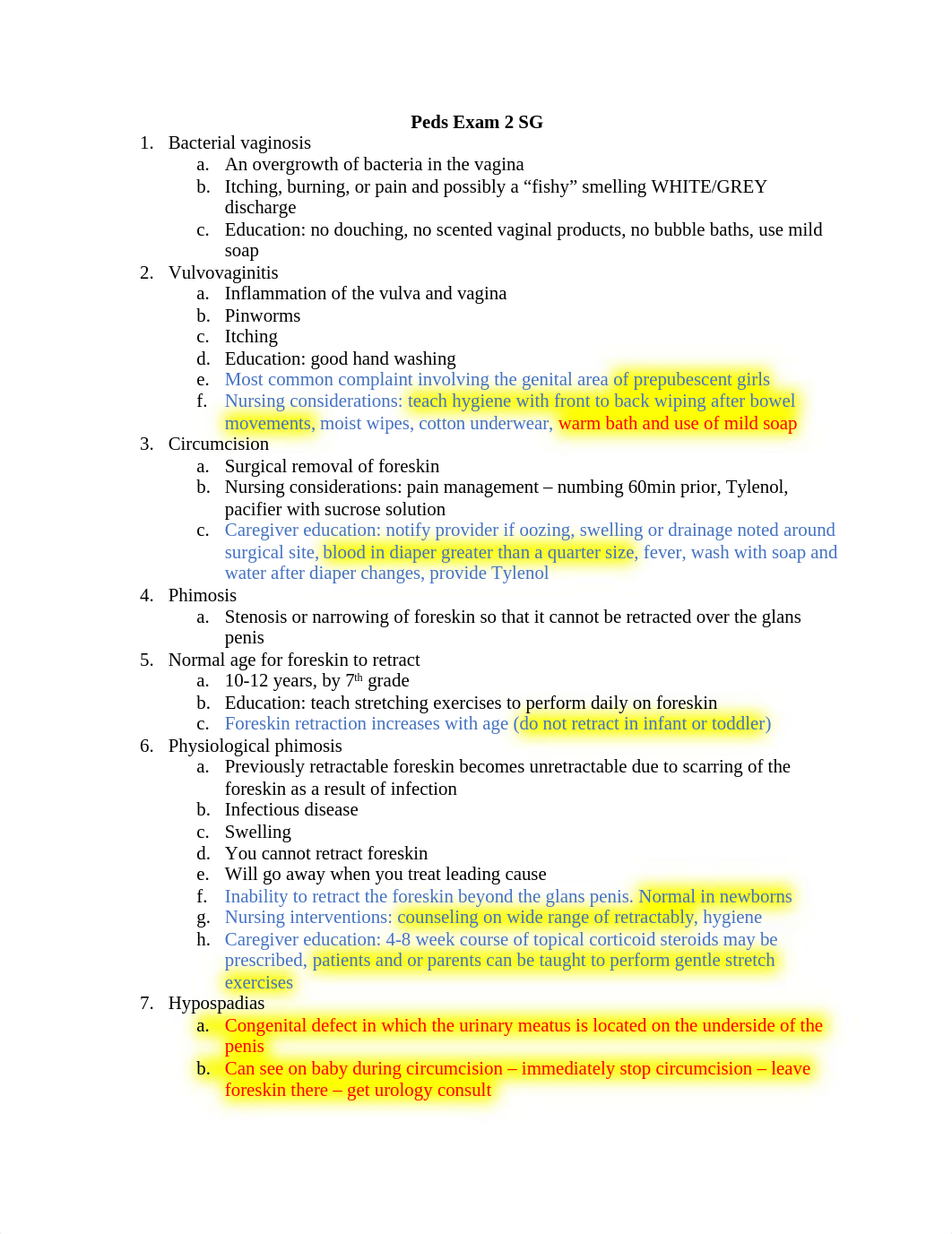 Exam 2 Peds SG - NUR 336.docx_dm3xh8l9mvb_page1