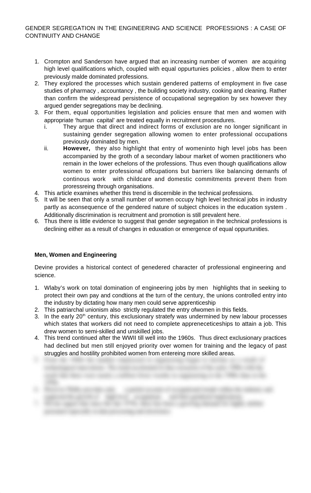 GENDER SEGREGATION IN THE ENGINEERING AND SCIENCE  PROFESSIONS.docx_dm40id8h1en_page1