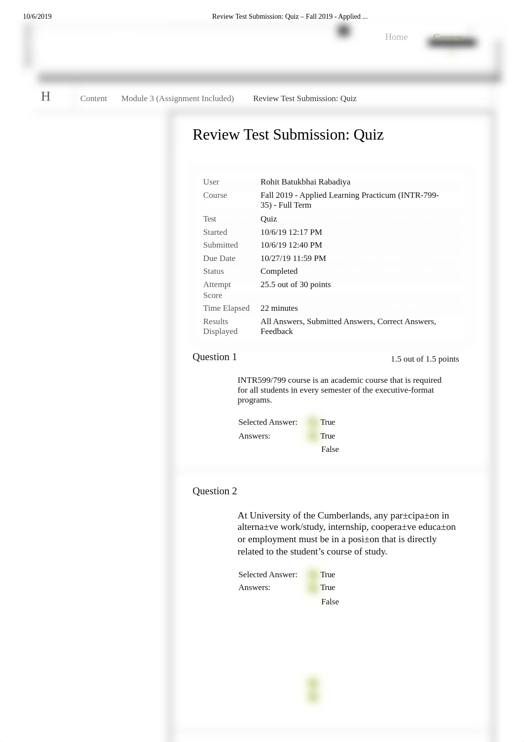 Review Test Submission_ Quiz - Fall 2019 - Applied .._.pdf_dm424im208n_page1