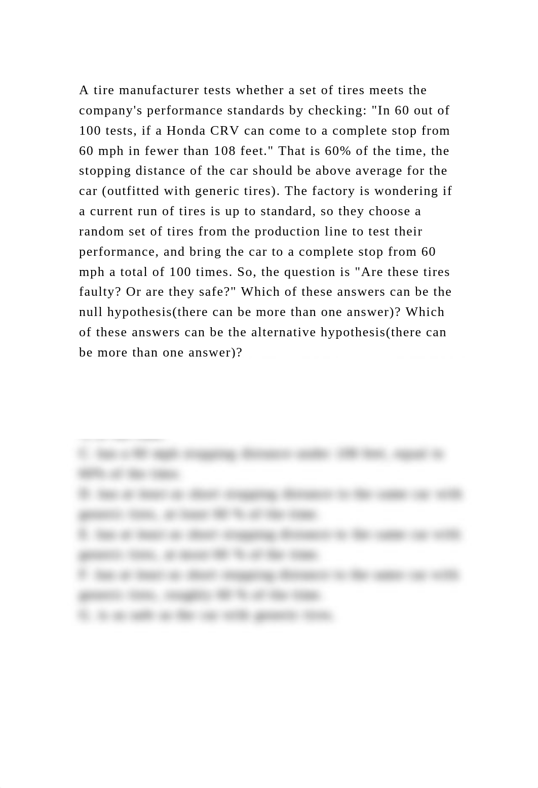 A tire manufacturer tests whether a set of tires meets the companys.docx_dm43kwvjbzp_page2