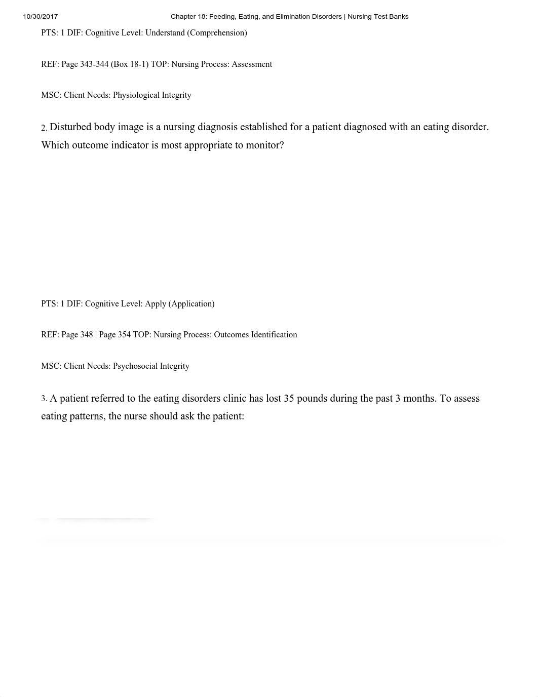 Chapter 18_ Feeding, Eating, and Elimination Disorders _ Nursing Test Banks.pdf_dm46vvgmcpn_page2