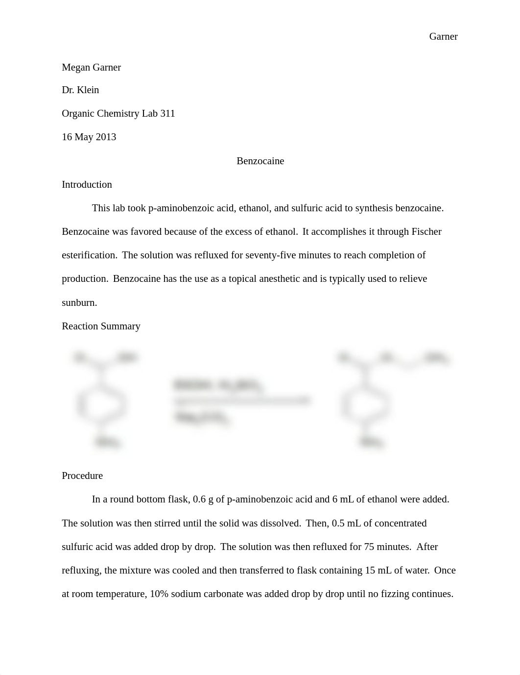 Lab 10- Benzocaine_dm48lgpqcsf_page1