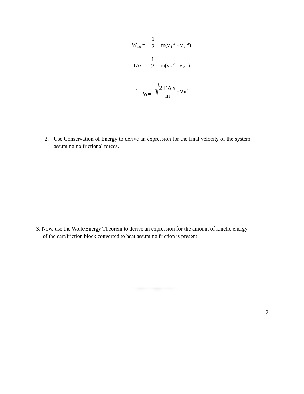 Physics 205 Lab 6; Work and Energy fa16_dm4nj05epkr_page2