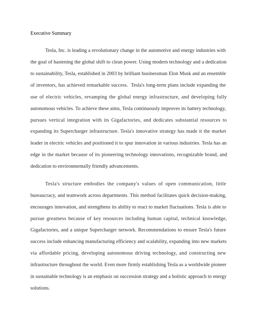 Tesla Company Report Project 2.docx_dm4qlhi61ix_page2