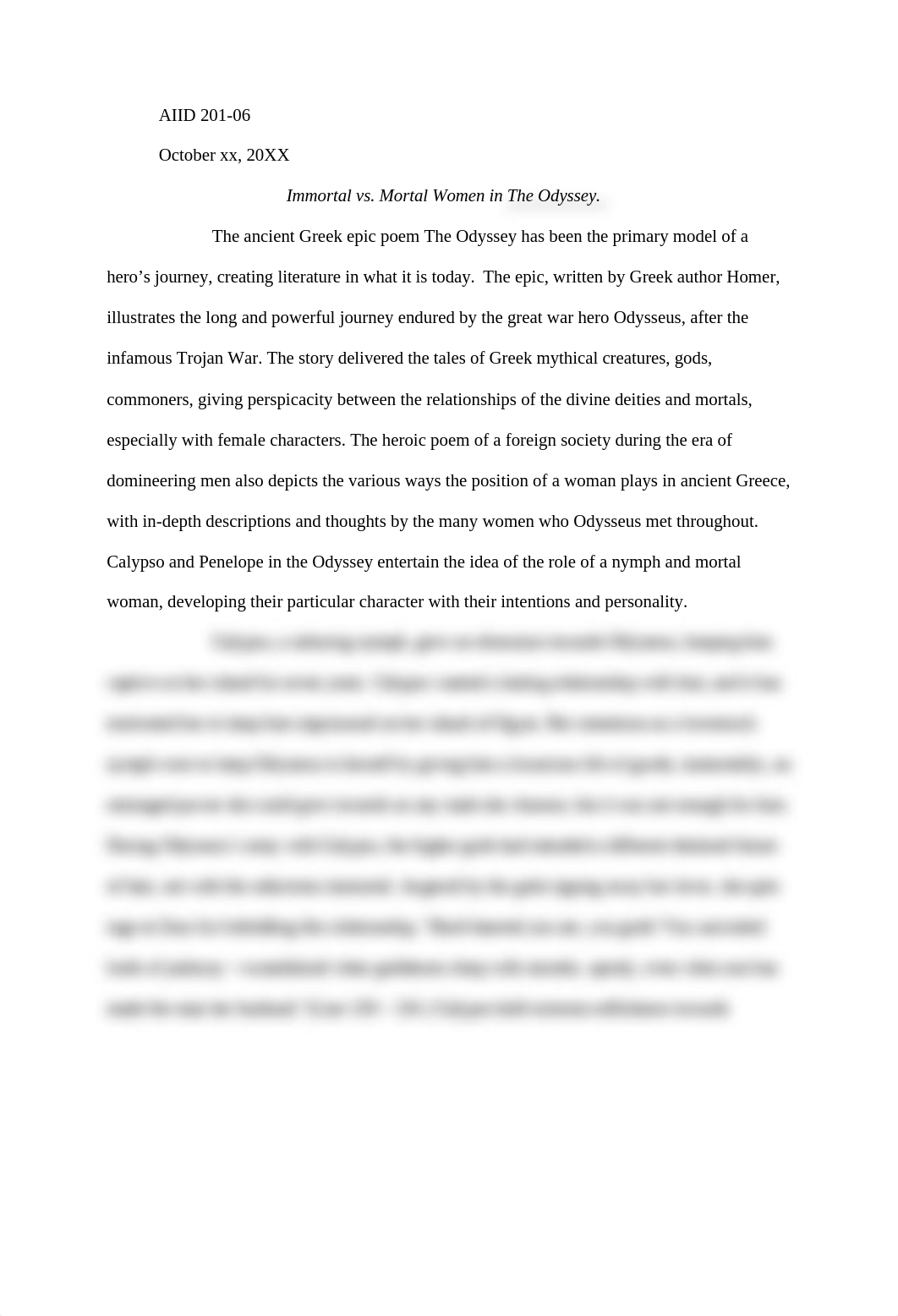 The Homer Odyssey Essay.docx_dm51zagh5qk_page1