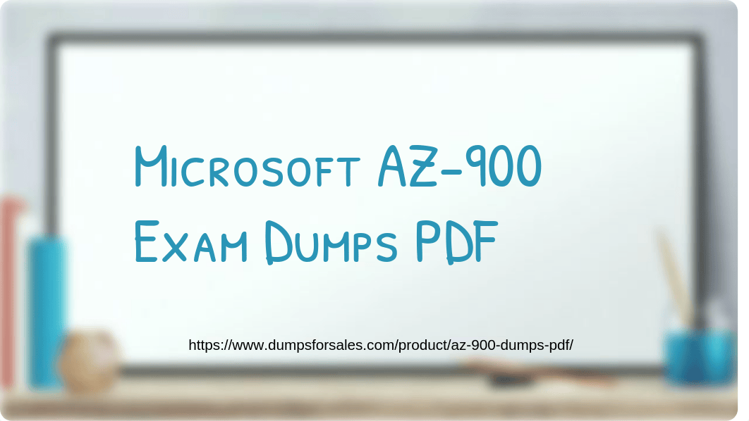 Download Microsoft AZ-900 Exam Dumps PDF - Updated AZ-900 Dumps PDF.pdf_dm55y8mf3au_page1