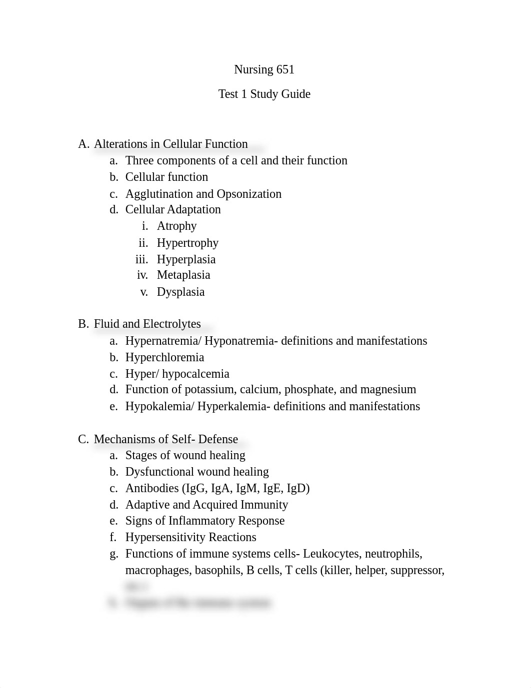 Nursing 651 Test 1 Study guide.docx_dm5bpoufyhu_page1