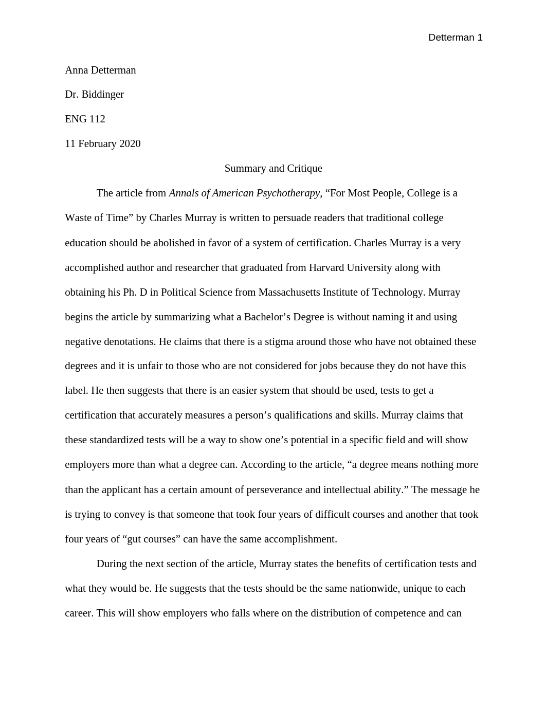 Anna Detterman Summary and Critique.docx_dm5btffkg8p_page1