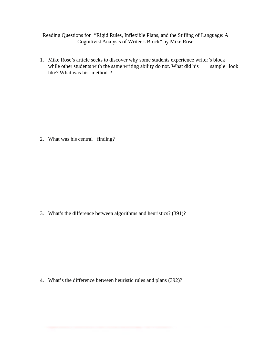 Reading Questions for "Rigid Rules^J Inflexible Plans^J and the Stifling of Language.pdf_dm5ykbwpvel_page1