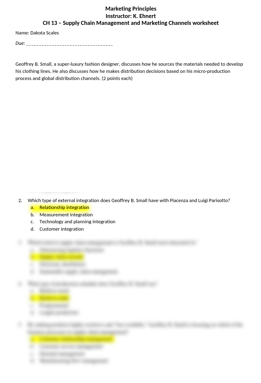 CH 13 - Supply Chain Management and Marketing Channels worksheet.docx_dm663o7ia0m_page1