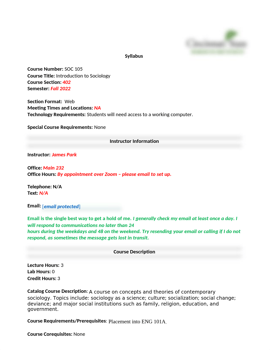 SOC 105 -402 - Syllabus FA22.docx_dm6hq2pllle_page1