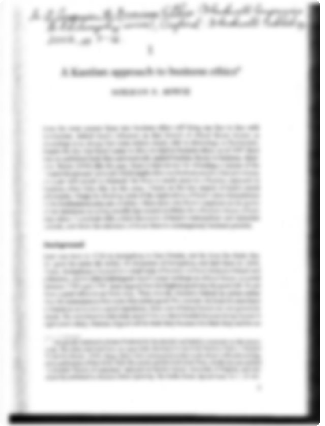 Norman Bowie, A Kantian Approach to Business Ethics article copy_dm6ocoznjbg_page1