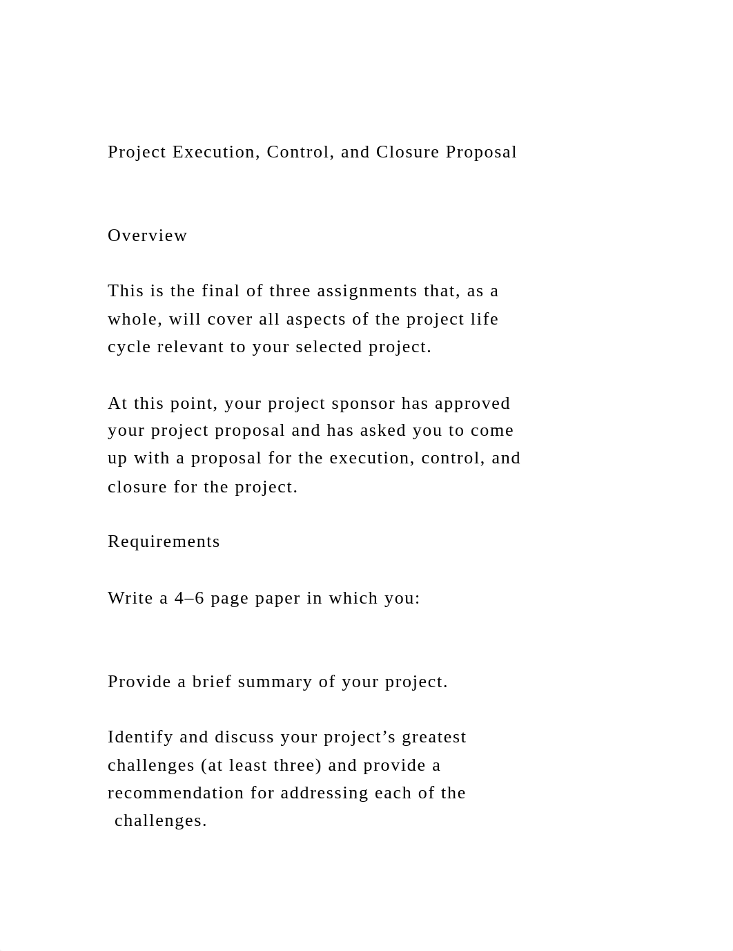 Project Execution, Control, and Closure ProposalOverview.docx_dm6rk1zgt83_page2
